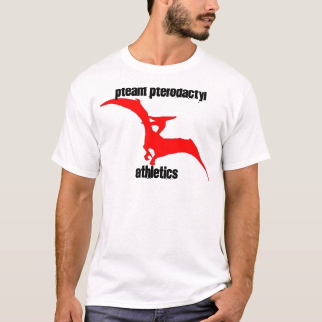 T-shirt Habillement de ptérodactyle de Pteam (Devant)