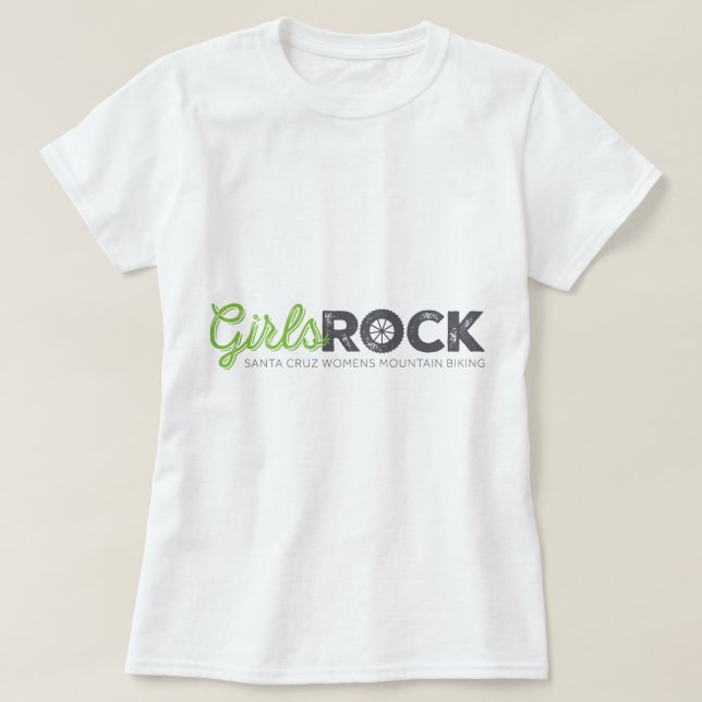 T-shirt Habillement de roche de filles (Design devant)