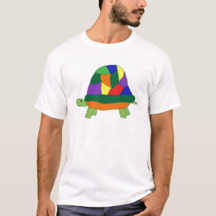 T-shirt Habillement de tortue d'arc-en-ciel