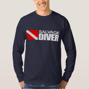 T-shirt Habillement du plongeur 4 de récupération