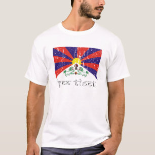 T-shirt Habillement et habillement libres du Thibet