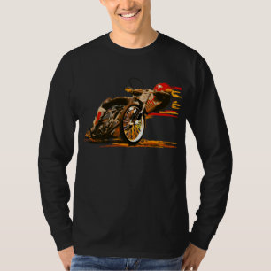T-shirt Habillement impressionnant de moto de speed-way