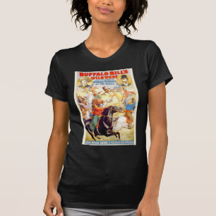 T-shirt Habillement occidental sauvage d'affiche