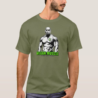 T-shirt Habillement végétalien de muscle