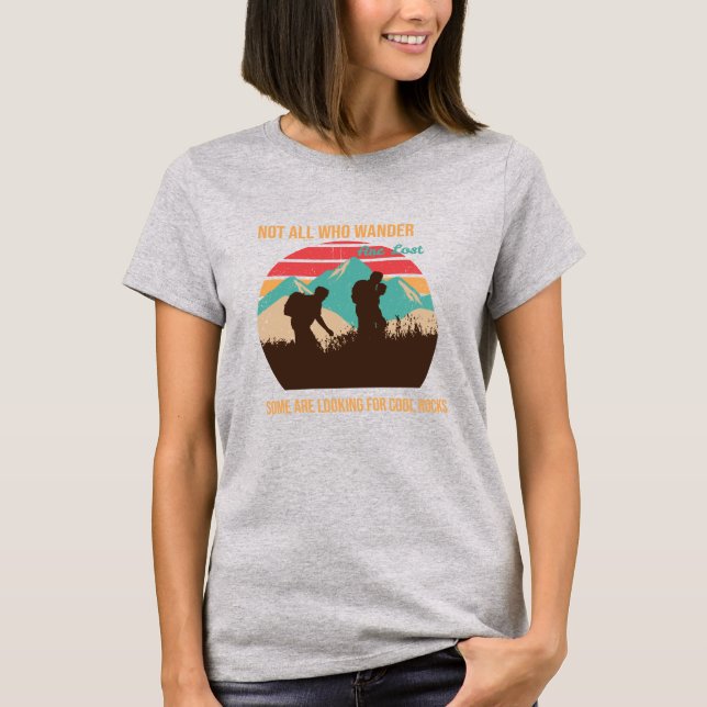 T-shirt Hachage de roches (Devant)