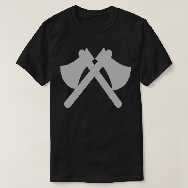 T-shirt hache (Design devant)