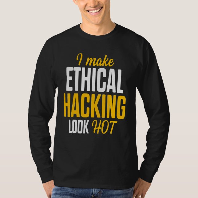 T-shirt Hacker éthique Cybersécurité It Pen Tester 17 (Devant)
