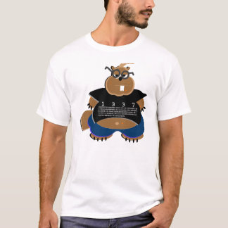 T-shirt Hackey le castor