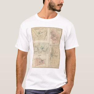 T-shirt Haddonfield, ville de Gloucester, Burlington