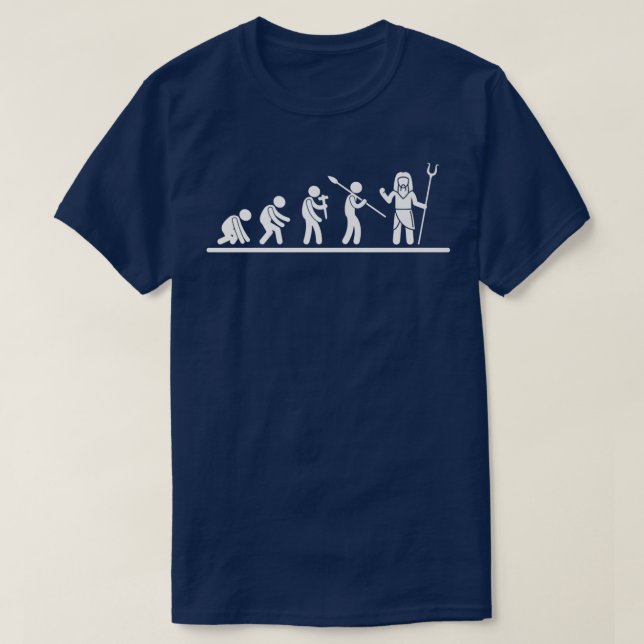 T-shirt Hadès Evolution Dieux Grecs Anciens Déesse - Medus (Design devant)