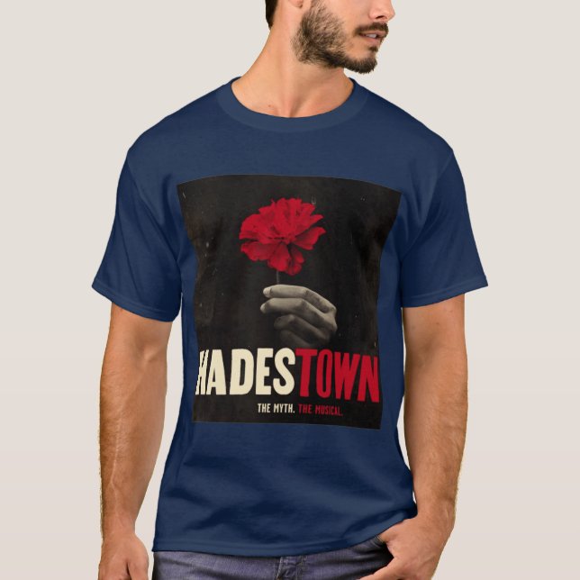 T-shirt Hadestown Hadestown fleur Hadestown Hadestown La m (Devant)