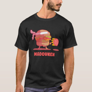 T-shirt Hadouken Burger Street Fight Tomato dans Fast Food