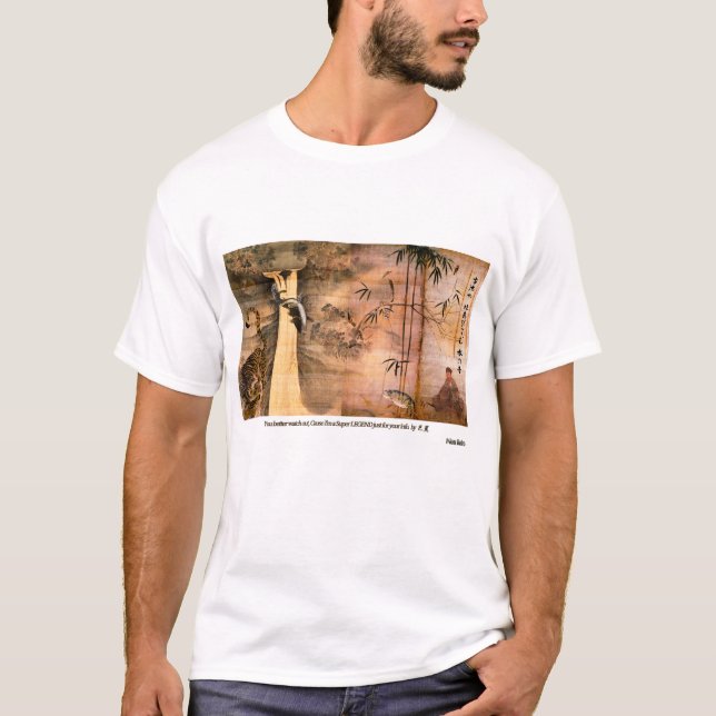 T-shirt HAIKU by Matsuo Bashō (Devant)