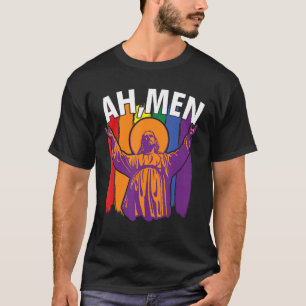T-shirt Hail Gay Satan Lgbt Goth Gay pride Hail Gay Satan