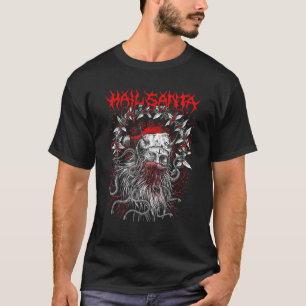 T-shirt Hail Père Noël : Noël Satanique Par Vampirefreaks