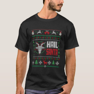 T-shirt Hail Père Noël Ugly