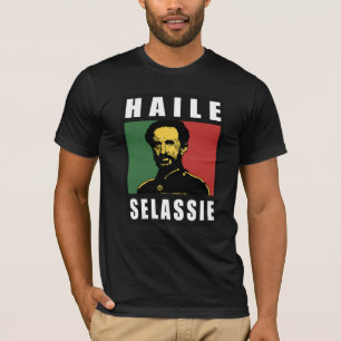 T-shirt Haile Selassie Empereur