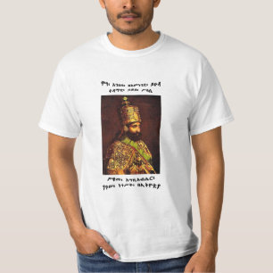 T-shirt Haile Selassie I, élisent de Dieu, le Roi Of roi