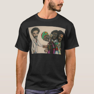 T-shirt Haile Selassie rencontre son tee-shirt Followers