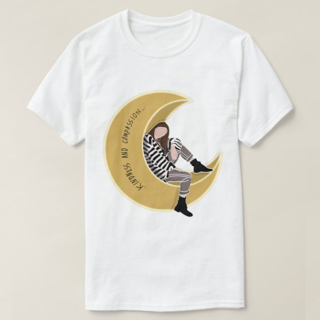 T-shirt Hailee Steinfeld X La collection de la lune (Design devant)