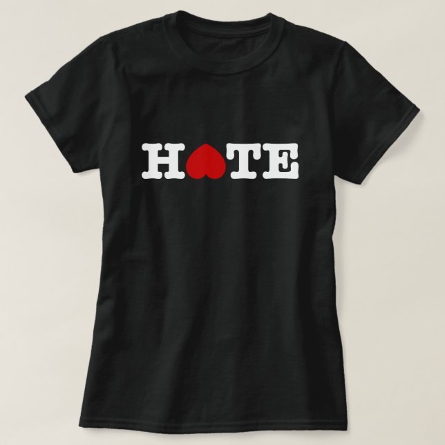 T-SHIRT HAINE (Design devant)