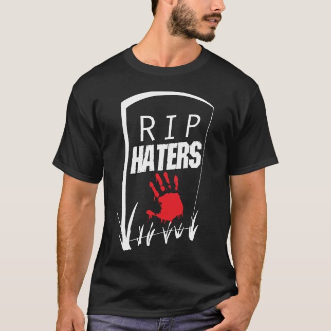 T-shirt Haineux de DÉCHIRURE (Devant)