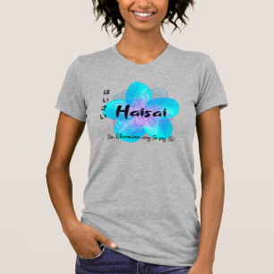 T-shirt HaiSai est la façon okinawaïenne de dire Hi partag