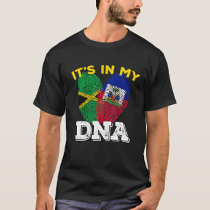 T-shirt Haïti Amérique Haïtienne Jamaïque Caraïbes Drapeau