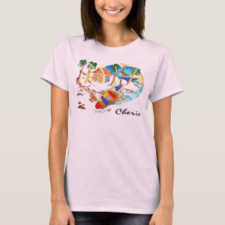 T-shirt Haïti cherie