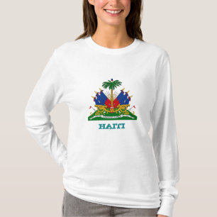 T-shirt Haïti et Haïti Manteau d'armoiries Tee - shirts, m