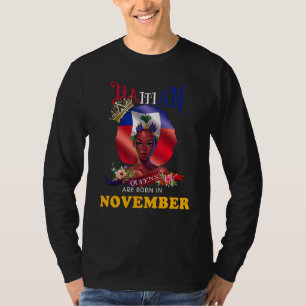 T-shirt Haïti La Princesse Haïtienne Drapeau Les Reines So