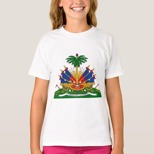 T-shirt Haïtien - Sweatshirt d'armes (Devant)