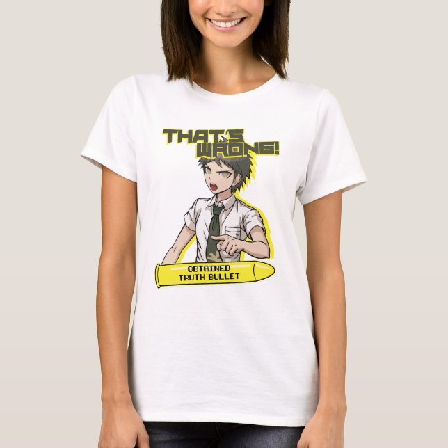 T-shirt Hajime Hinata - C'est faux (Devant)