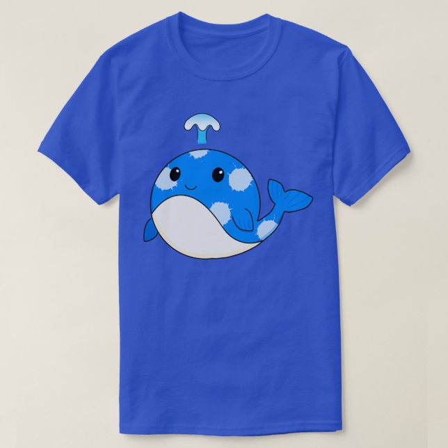 T-shirt Hajinx27s Baleine pourpre Polka Dot 1 (Design devant)