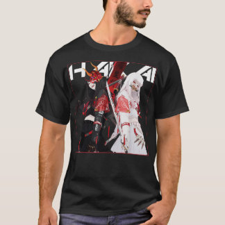 T-shirt Hakai Cyborg Samurai Girl Robot japonais esthétiqu