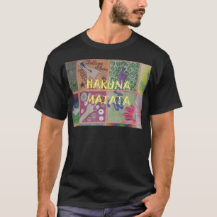 T-shirt Hakuna Matata jolie oeuvre extraordinaire d'art.pn