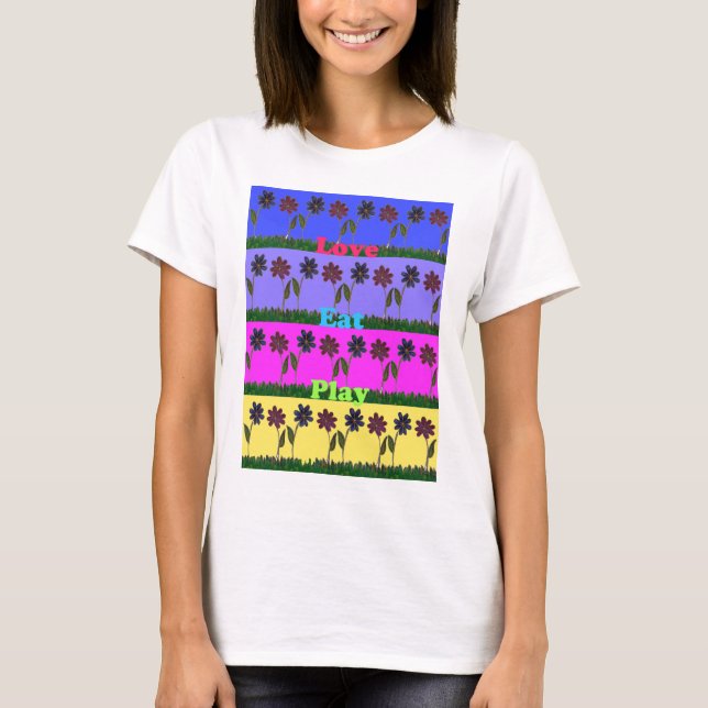 T-shirt Hakuna Matata Love Mange Jeu.png (Devant)