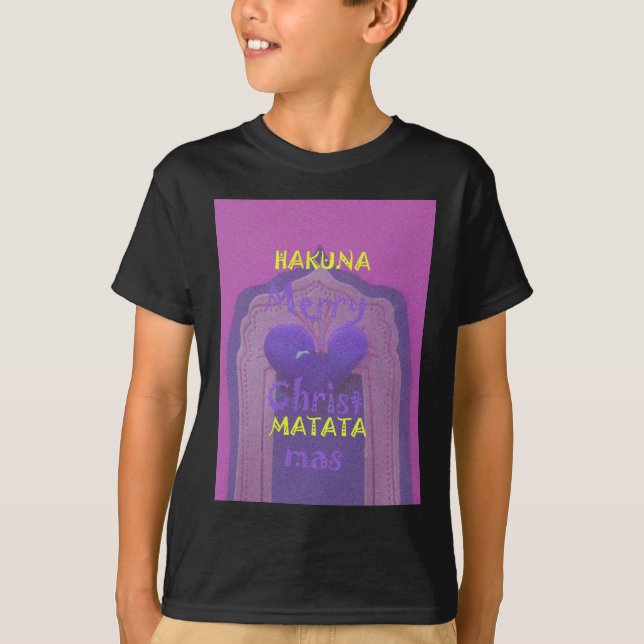 T-shirt Hakuna Matata Merry Christmas Love Design.jpg (Devant)