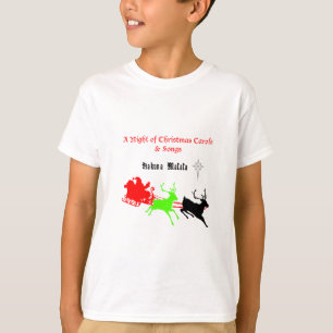 T-shirt Hakuna Matata Père Noël cadeaux avec chant de caro