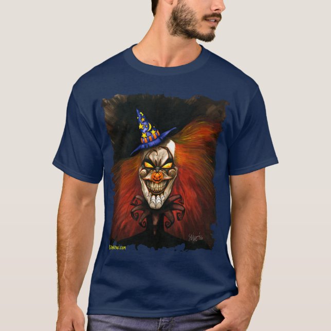 T-shirt halClowNeen la chemise (Devant)