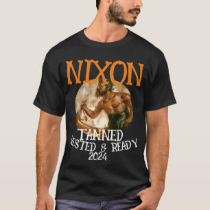 T-shirt Hâlé GIRTHY & Prêt NIXON 2032 Président