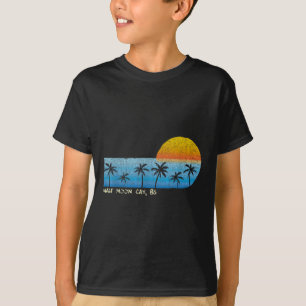 T-shirt Half Moon Cay vintage, Bs Palm Trees &amp; Coucher