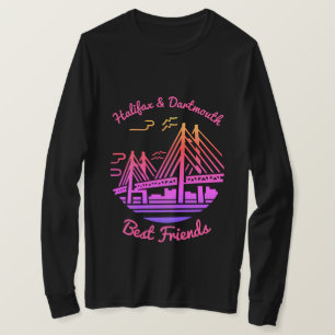 T-shirt Halifax et Dartmouth Nouvelle-Écosse meilleurs ami