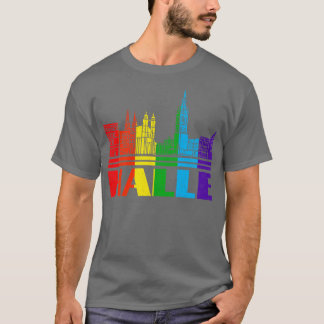 T-shirt Halle Pride Halle LGBT Cadeau LGBTQ Supporter Tee 