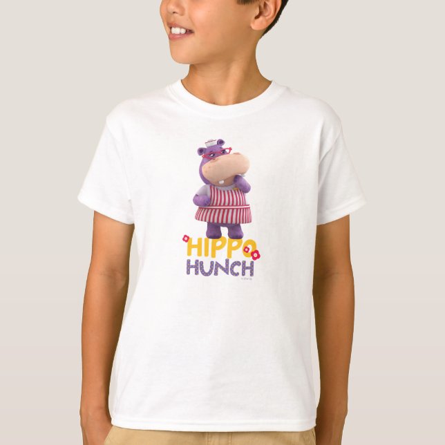 T-shirt Hallie - Hippo Hunch (Devant)