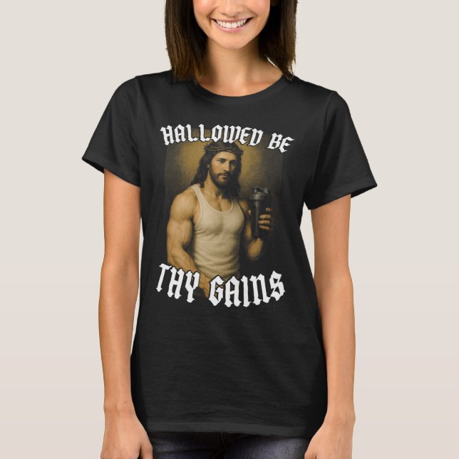 T-shirt Hallow Be Thains (Devant)