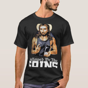 T-shirt Hallow Be Thains Jesus Poids Lifting entraînement