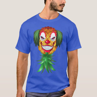 T-shirt Hallowe de clown Déplaisant de l'ananas à l'envers