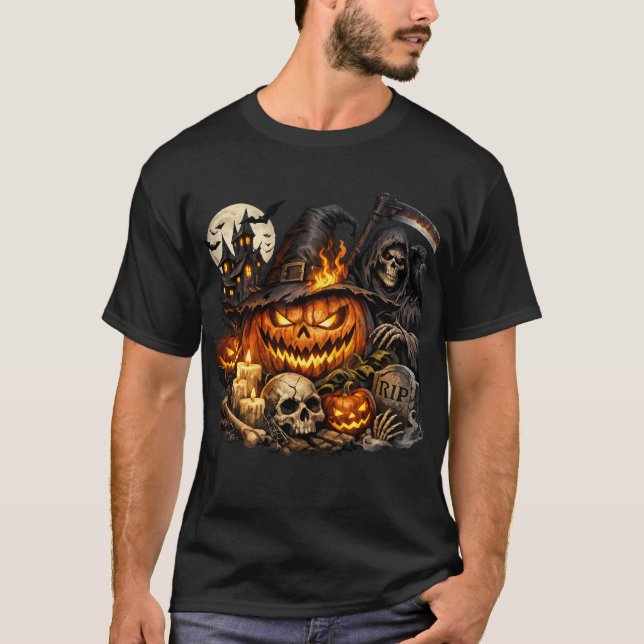 T-shirt Halloween  (Devant)
