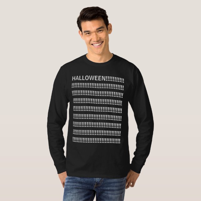 T-shirt Halloween (Devant entier)